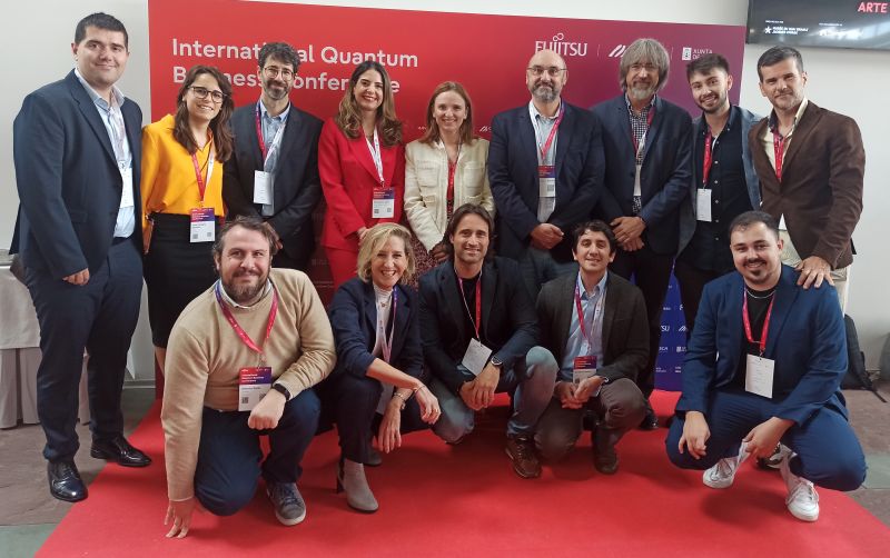 Los representantes de las entidades participantes de QUORUM se reunieron por primera vez en el International Business Quantum Conference de Santiago de Compostela.